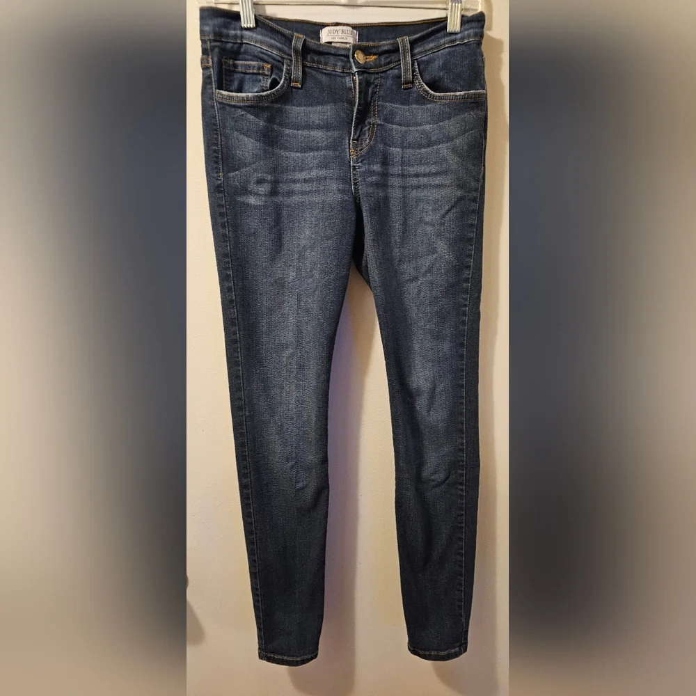 Judy Blue Jeans Ankle Skinny Fit Stretch Blue Women's Size 7/28